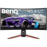 BenQ MOBIUZ EX3410R, Gaming-Monitor 86 cm (34 Zoll), schwarz, WQHD, VA, AMD Free-Sync, HDR, 144Hz Panel