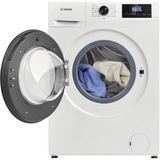 Bomann WA 7175, Waschmaschine weiß/schwarz