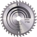 Bosch Kreissägeblatt Optiline Wood, Ø 230mm, 36Z Bohrung 30mm, für Handkreissägen