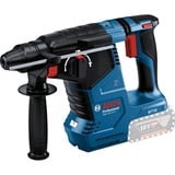 Bosch Professional Akku-Bohrhammer GBH 18V-24 C Professional solo, 18Volt blau/schwarz, ohne Akku und Ladegerät, mit Bluetooth, in L-BOXX