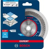 Bosch Professional Diamanttrennscheibe Expert HardCeramic, Ø 115mm Bohrung 22,23mm