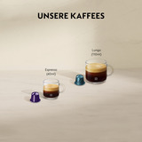 DeLonghi Nespresso Inissia EN 80.CW, Kapselmaschine creme
