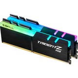 G.Skill DIMM 32 GB DDR4-4000 (2x 16 GB) Dual-Kit, Arbeitsspeicher schwarz, F4-4000C18D-32GTZR, Trident Z RGB, INTEL XMP