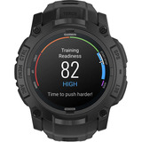 Garmin Instinct 3 – 50 mm, AMOLED, Tactical Edition, Smartwatch Black, Silikon-Armband
