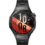 Huawei Watch GT7 Pro 46mm (Atum-B49F), Smartwatch schwarz, schwarzes Fluorelastomer-Armband