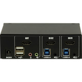Inter-Tech IPC KVM Switch AS-21HUS, KVM-Switch 