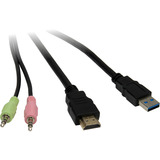 Inter-Tech IPC KVM Switch AS-21HUS, KVM-Switch 
