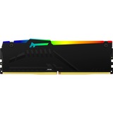 Kingston FURY DIMM 16 GB DDR5-5200  , Arbeitsspeicher schwarz, KF552C36BBEA-16, FURY Beast RGB, AMD EXPO