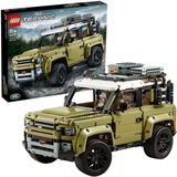LEGO 42110 Technic Land Rover Defender, Konstruktionsspielzeug grün/weiß