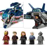 LEGO 76325 Marvel Super Heroes Avengers: Age of Ultron Quinjet, Konstruktionsspielzeug 