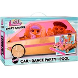 MGA Entertainment L.O.L. Surprise 3-in-1 Party Cruiser, Spielfahrzeug roségold/pink