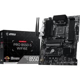 MSI PRO B550-S WIFI6E, Mainboard schwarz
