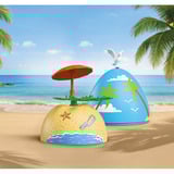 PLAYMOBIL 72101 Spiel-Ei: Strandurlaub, Konstruktionsspielzeug 