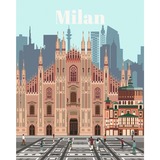 Ravensburger CreArt - Colorful Milan, Malen 