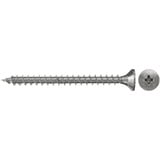 fischer Spanplattenschraube PowerFast 3,5x20 Senkkopf PZ 300 Stück, mit Vollgewinde, Edelstahl A2