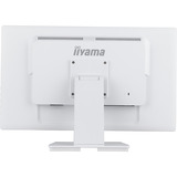 iiyama ProLite T2452MSC-W2AG, LED-Monitor 60.5 cm (24 Zoll), weiß, FHD, IPS, Touchscreen, HDMI, DP, Entspiegelung, 120Hz Panel