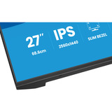 iiyama ProLite X2791QS-B1, LED-Monitor 68.5 cm (27 Zoll), schwarz (matt), QHD, IPS, HDMI, DP, Lautsprecher