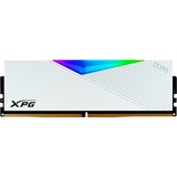 ADATA DIMM 32 GB DDR5-5600 (1x 32 GB) , Arbeitsspeicher weiß, AX5U5600C3632G-CLARWH, Lancer RGB, INTEL XMP