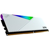 ADATA DIMM 32 GB DDR5-5600 (1x 32 GB) , Arbeitsspeicher weiß, AX5U5600C3632G-CLARWH, Lancer RGB, INTEL XMP