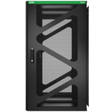APC NetShelter AR124SM Wandmontage USV-Tiefe, Rack-Gehäuse schwarz, 24 Höheneinheiten