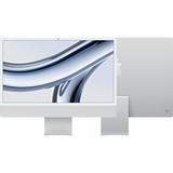 Apple iMac 59,62 cm (24") M3 2023, MAC-System silber, macOS, Deutsch