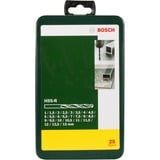 Bosch Heimwerken & Garten HSS-R-Metallbohrer-Satz, 25-teilig grün