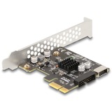 DeLOCK PCI Express x1 > 1in. USB 5 Gbps Typ-E Key A, 90344, USB-Controller 