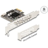 DeLOCK PCI Express x1 > 1in. USB 5 Gbps Typ-E Key A, 90344, USB-Controller 