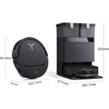 Ecovacs Deebot T50 OMNI (Gen3), Saugroboter schwarz