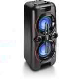 Karcher PS 4460, Lautsprecher schwarz, Party-Lautsprecher, Bluetooth, Beleuchtung, Mikrofon, UKW, Akku