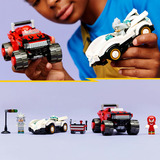 LEGO 77118 Sonic the Hedgehog Silvers Auto vs. Knuckles' Monstertruck, Konstruktionsspielzeug 