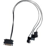 Lian Li UNI FAN SL120 Wireless, Gehäuselüfter schwarz, 3er-Pack inkl. Controller, 124.5 mm