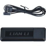 Lian Li UNI FAN SL120 Wireless, Gehäuselüfter schwarz, 3er-Pack inkl. Controller, 124.5 mm