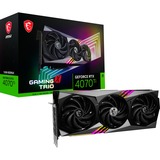 MSI GeForce RTX 4070 Ti GAMING X TRIO 12G, Grafikkarte DLSS 3, 3x DisplayPort, 1x HDMI 2.1