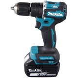 Makita Akku-Schlagbohrschrauber DHP487RAJ, 18Volt blau/schwarz, 2x Li-Ionen Akku 2,0Ah, MAKPAC