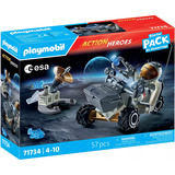 PLAYMOBIL 71734 Action Heroes Weltraummission, Konstruktionsspielzeug 