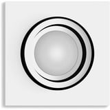 Philips HUE White & Color Ambiance Centura Einbauspot, LED-Leuchte weiß, eckig