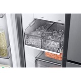 SAMSUNG RH6ACG892DS9EG, Side-by-Side edelstahl, Food Showcase Tür, AI Energy Mode, Smart Conversion, Festwasseranschluss