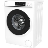 SHARP ES-NFA714BWB-DE, Waschmaschine weiß/schwarz, Advanced Inverter Motor