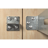 fischer Spanplattenschraube PowerFast 3,5x20 Halbrundkopf TX 200 Stück, mit Vollgewinde, Edelstahl A2