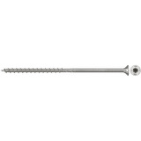 fischer Spanplattenschraube PowerFast II 6,0x100 Senkkopf TX 100 Stück, mit Teilgewinde, Edelstahl A2