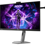 AOC AGON PRO AG276QSG2, Gaming-Monitor 68.6 cm (27 Zoll), schwarz/grau, QHD, Fast-IPS, DP, HDMI, USB-Hub, 360Hz Panel