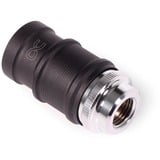 Alphacool ES Schnellverschluss BLH1A PushIn Female IG, Verbindung chrom/schwarz (matt)