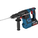Bosch Professional Akku-Bohrhammer GBH 18V-26 F Professional, 18Volt blau/schwarz, 2x Akku ProCORE18V 5,5Ah, L-BOXX, Staubabsaugung