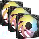 Corsair RS120-R ARGB, Gehäuselüfter schwarz, 3er Pack, Reverse, 120 mm