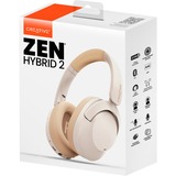 Creative Zen Hybrid 2, Kopfhörer weiß, Bluetooth, USB-C, ANC
