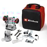 EINHELL Professional Akku-Oberfräse und -Kantenfräse TP-RO 18 Set Li BL - Solo rot, ohne Akku und Ladegerät