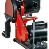 EINHELL Stand-Band-Tellerschleifer TC-US 380, Bandschleifer rot/schwarz, 300 Watt