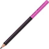 Faber-Castell Bleistift Jumbo Grip Two Tone schwarz/pink