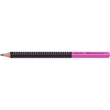 Faber-Castell Bleistift Jumbo Grip Two Tone schwarz/pink